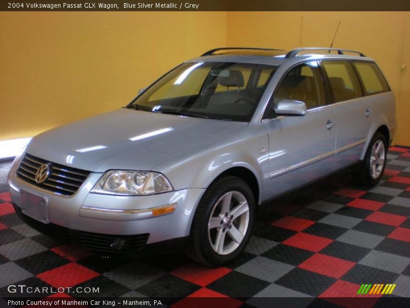 Blue Silver Metallic / Grey 2004 Volkswagen Passat GLX Wagon