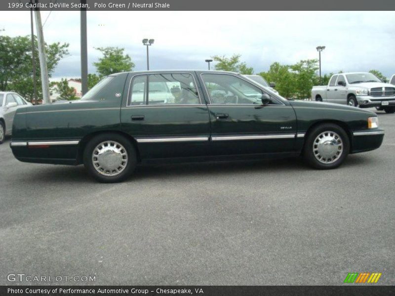 Polo Green / Neutral Shale 1999 Cadillac DeVille Sedan