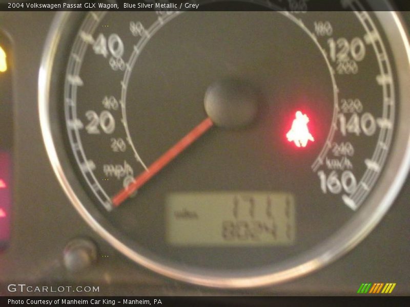 Blue Silver Metallic / Grey 2004 Volkswagen Passat GLX Wagon