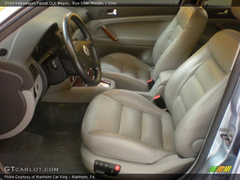 Blue Silver Metallic / Grey 2004 Volkswagen Passat GLX Wagon