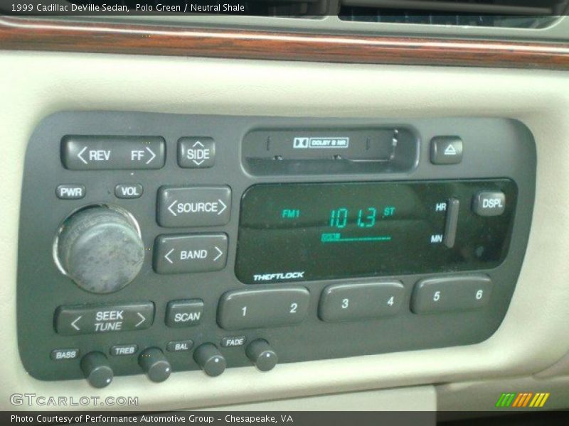 Polo Green / Neutral Shale 1999 Cadillac DeVille Sedan