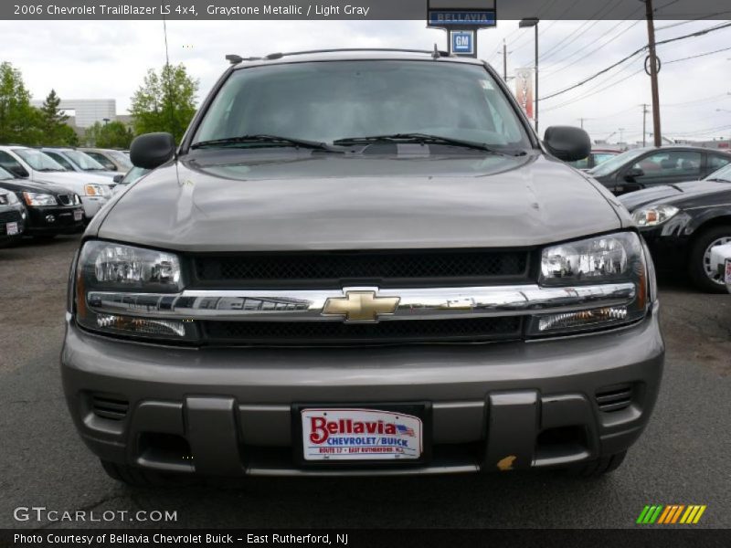 Graystone Metallic / Light Gray 2006 Chevrolet TrailBlazer LS 4x4