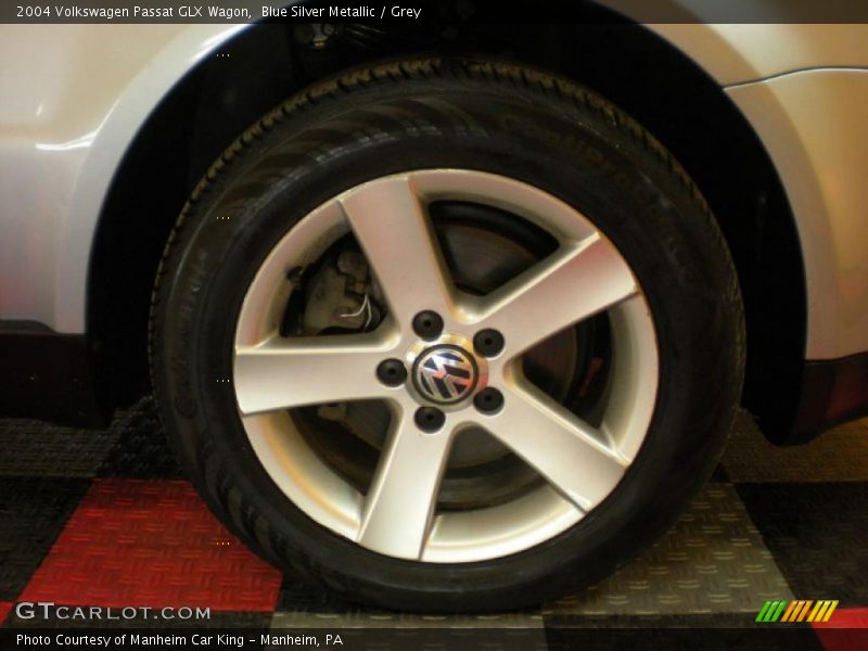 Blue Silver Metallic / Grey 2004 Volkswagen Passat GLX Wagon