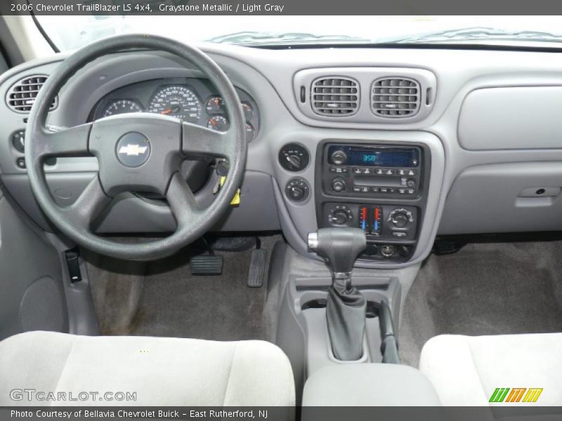 Graystone Metallic / Light Gray 2006 Chevrolet TrailBlazer LS 4x4