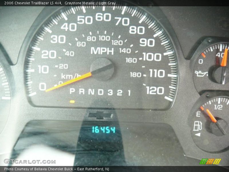 Graystone Metallic / Light Gray 2006 Chevrolet TrailBlazer LS 4x4