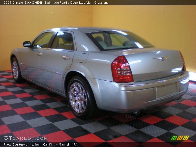 Satin Jade Pearl / Deep Jade/Light Graystone 2005 Chrysler 300 C HEMI