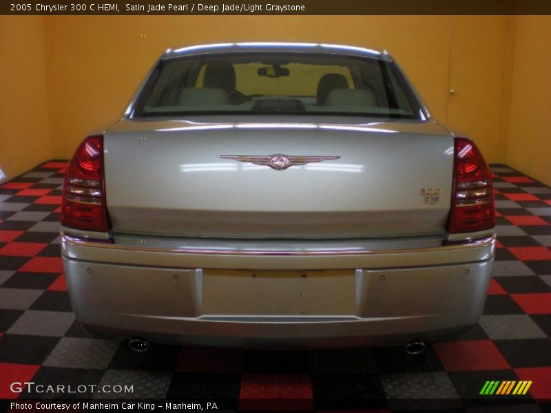 Satin Jade Pearl / Deep Jade/Light Graystone 2005 Chrysler 300 C HEMI