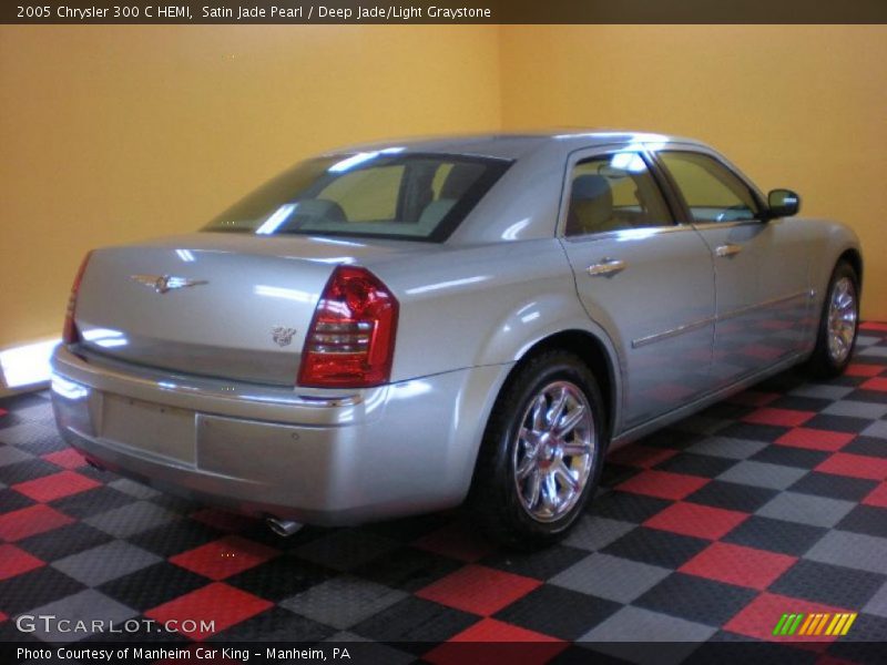 Satin Jade Pearl / Deep Jade/Light Graystone 2005 Chrysler 300 C HEMI