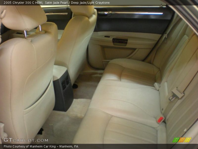 Satin Jade Pearl / Deep Jade/Light Graystone 2005 Chrysler 300 C HEMI