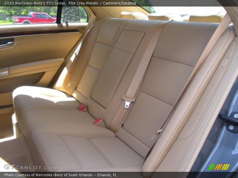 Flint Grey Metallic / Cashmere/Savanna 2010 Mercedes-Benz S 550 Sedan