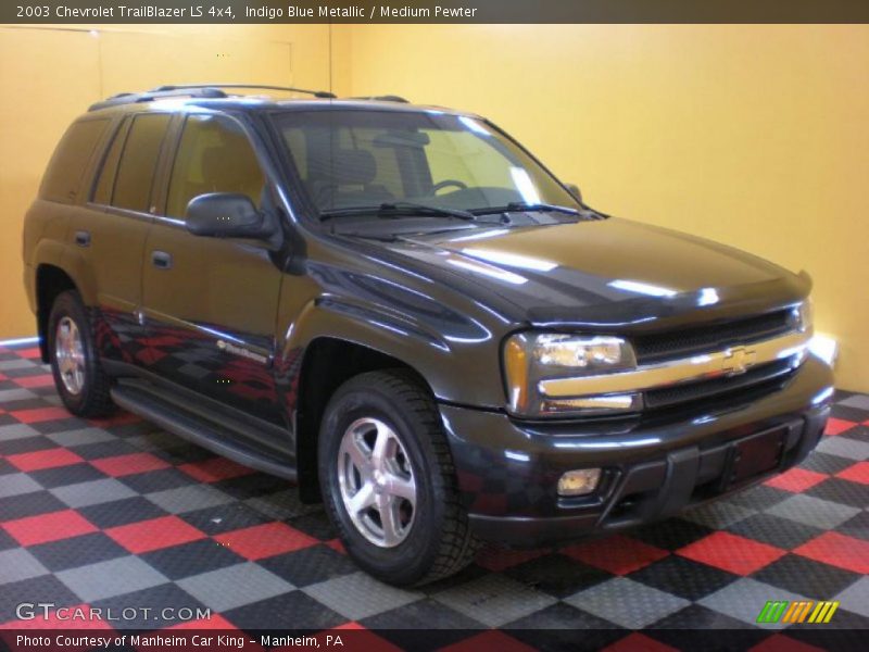 Indigo Blue Metallic / Medium Pewter 2003 Chevrolet TrailBlazer LS 4x4