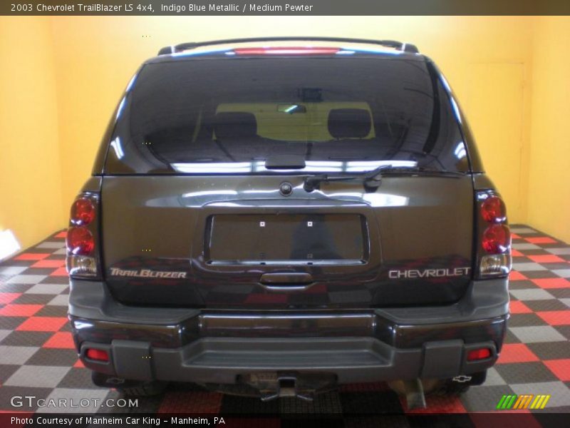 Indigo Blue Metallic / Medium Pewter 2003 Chevrolet TrailBlazer LS 4x4