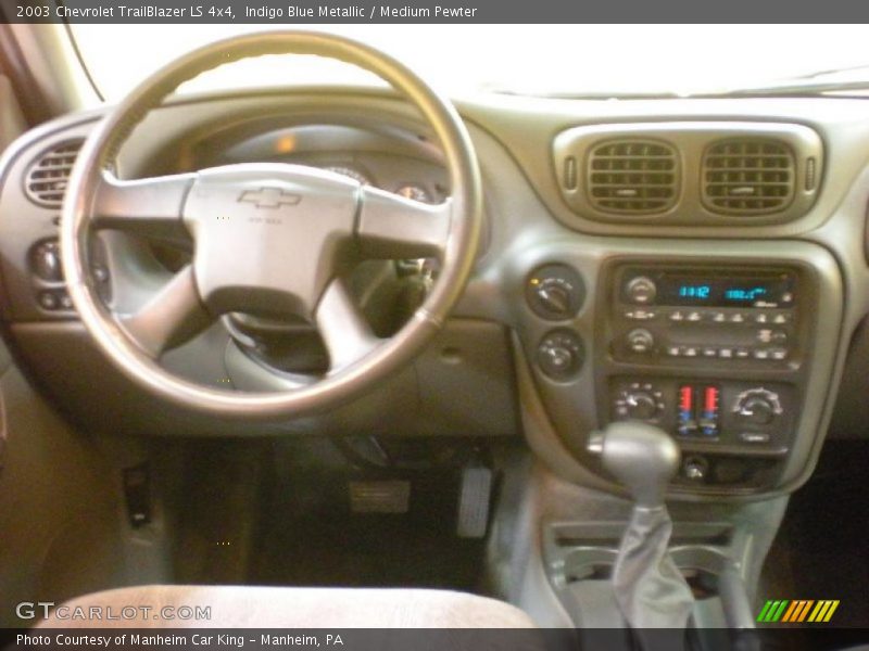 Indigo Blue Metallic / Medium Pewter 2003 Chevrolet TrailBlazer LS 4x4