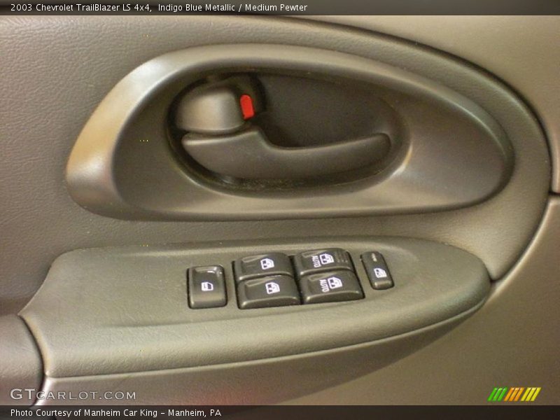 Indigo Blue Metallic / Medium Pewter 2003 Chevrolet TrailBlazer LS 4x4
