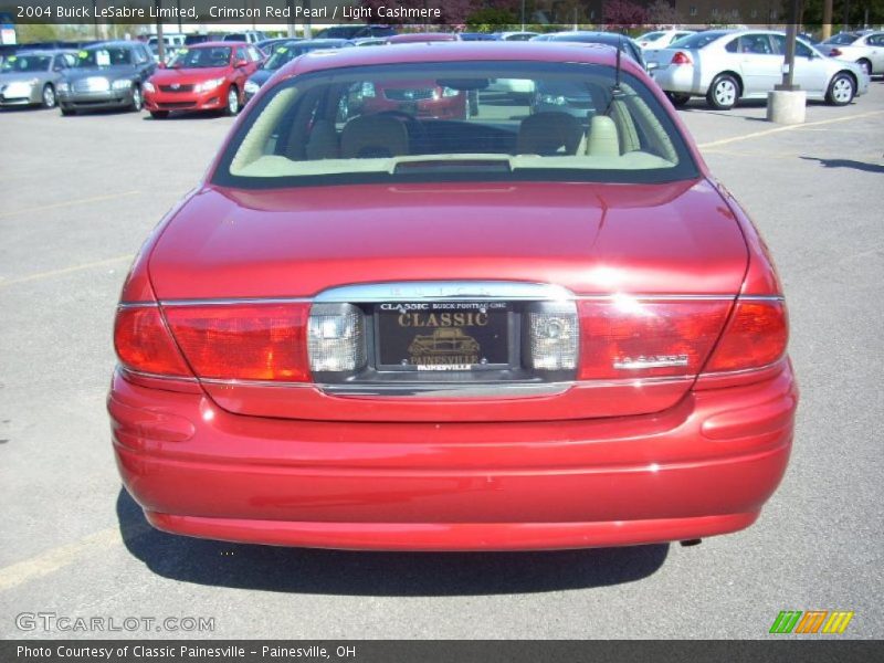 Crimson Red Pearl / Light Cashmere 2004 Buick LeSabre Limited