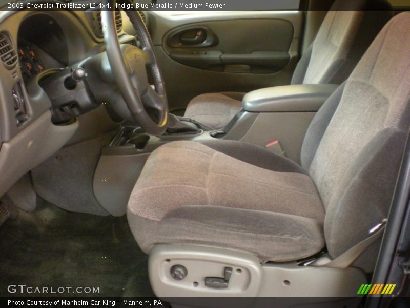 Indigo Blue Metallic / Medium Pewter 2003 Chevrolet TrailBlazer LS 4x4