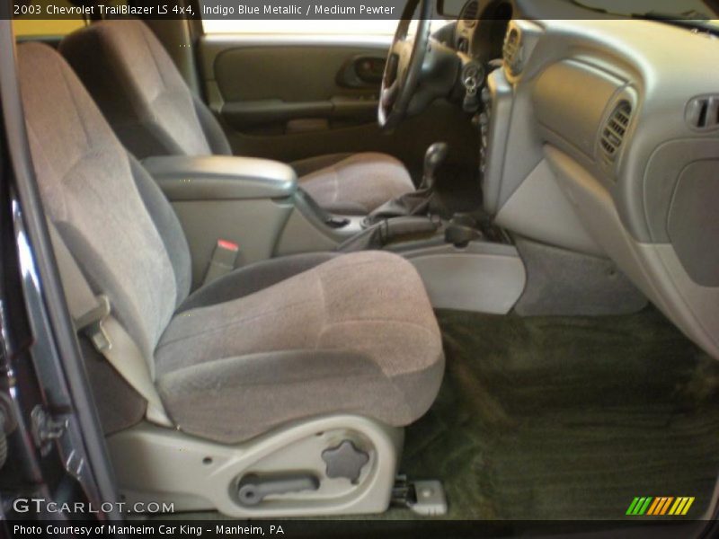 Indigo Blue Metallic / Medium Pewter 2003 Chevrolet TrailBlazer LS 4x4