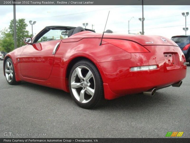 Redline / Charcoal Leather 2006 Nissan 350Z Touring Roadster