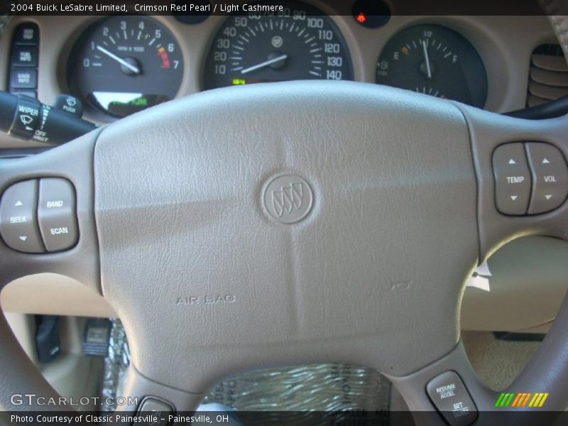 Crimson Red Pearl / Light Cashmere 2004 Buick LeSabre Limited