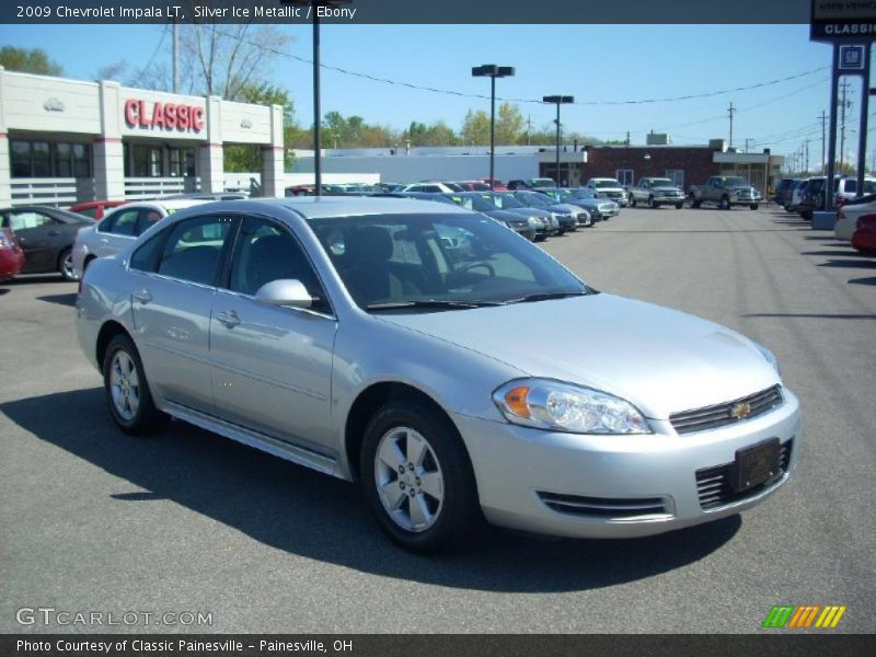 Silver Ice Metallic / Ebony 2009 Chevrolet Impala LT