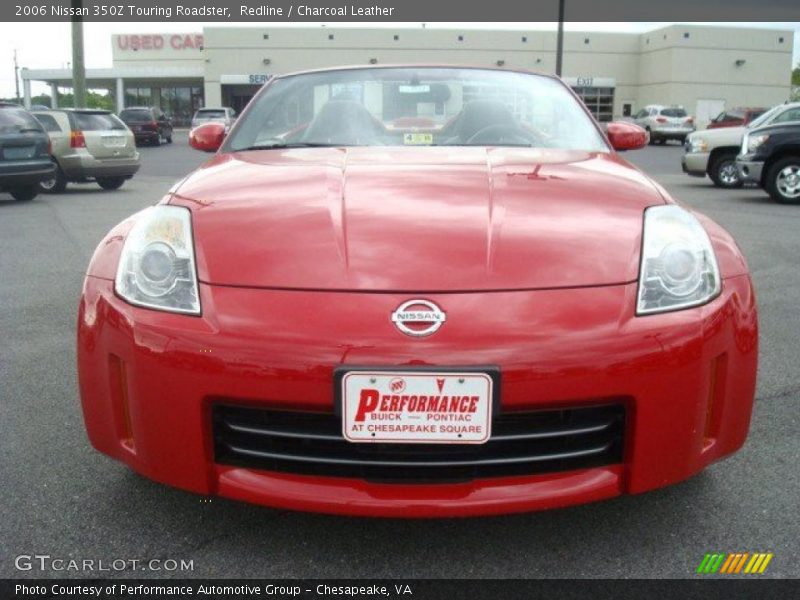 Redline / Charcoal Leather 2006 Nissan 350Z Touring Roadster