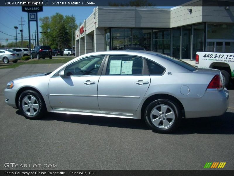 Silver Ice Metallic / Ebony 2009 Chevrolet Impala LT