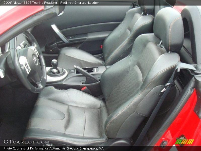 Redline / Charcoal Leather 2006 Nissan 350Z Touring Roadster