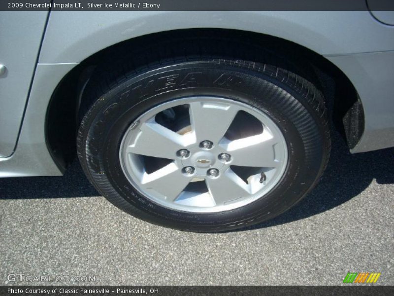 Silver Ice Metallic / Ebony 2009 Chevrolet Impala LT