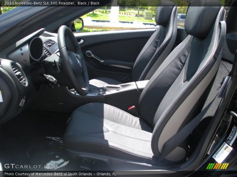 Black / Black 2010 Mercedes-Benz SLK 300 Roadster
