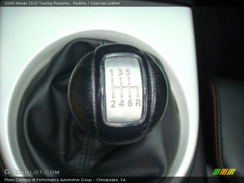 Redline / Charcoal Leather 2006 Nissan 350Z Touring Roadster