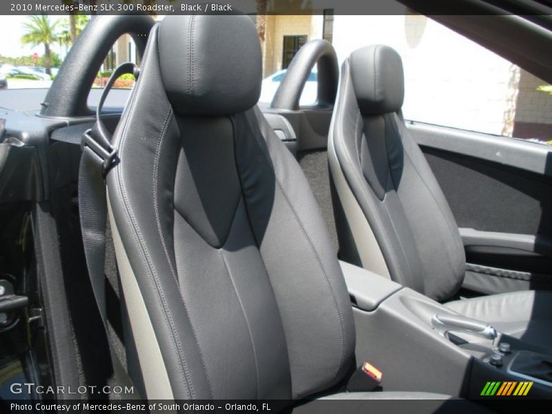 Black / Black 2010 Mercedes-Benz SLK 300 Roadster