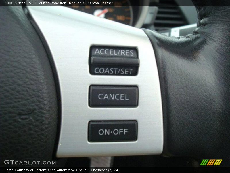 Redline / Charcoal Leather 2006 Nissan 350Z Touring Roadster
