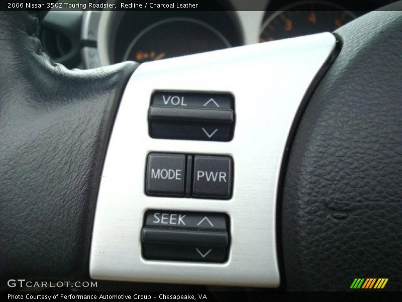Redline / Charcoal Leather 2006 Nissan 350Z Touring Roadster