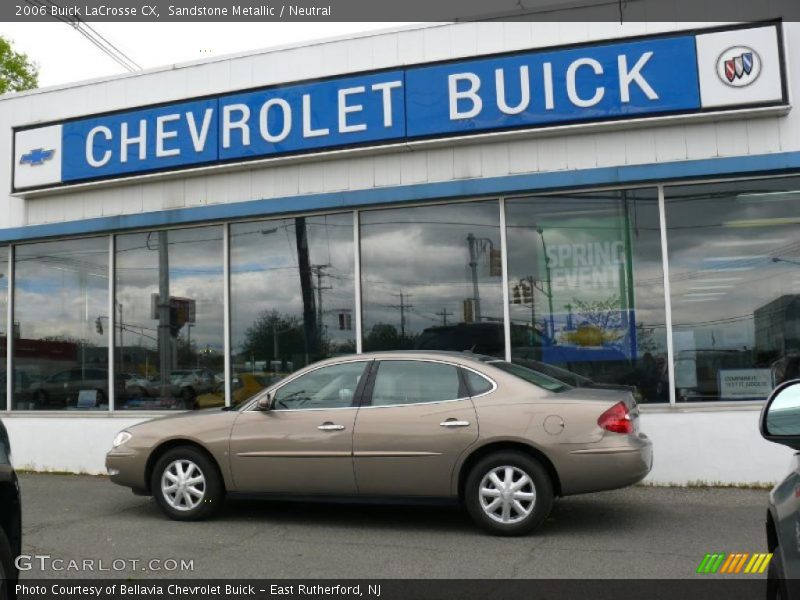 Sandstone Metallic / Neutral 2006 Buick LaCrosse CX