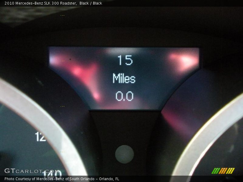 Black / Black 2010 Mercedes-Benz SLK 300 Roadster