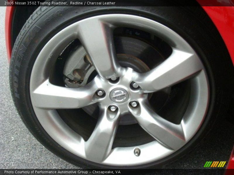 Redline / Charcoal Leather 2006 Nissan 350Z Touring Roadster