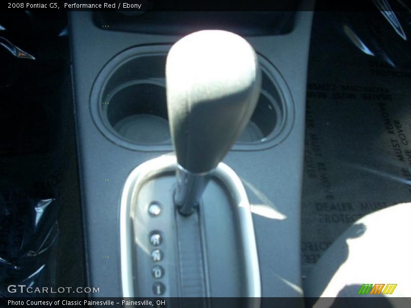Performance Red / Ebony 2008 Pontiac G5