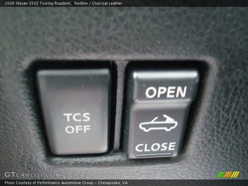Redline / Charcoal Leather 2006 Nissan 350Z Touring Roadster