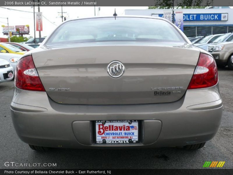 Sandstone Metallic / Neutral 2006 Buick LaCrosse CX