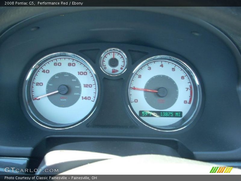 Performance Red / Ebony 2008 Pontiac G5