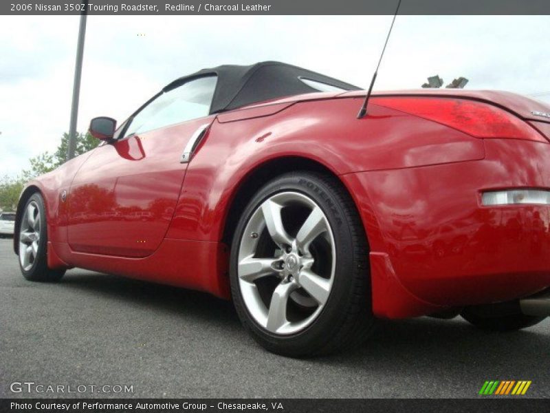 Redline / Charcoal Leather 2006 Nissan 350Z Touring Roadster