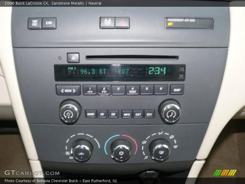 Sandstone Metallic / Neutral 2006 Buick LaCrosse CX