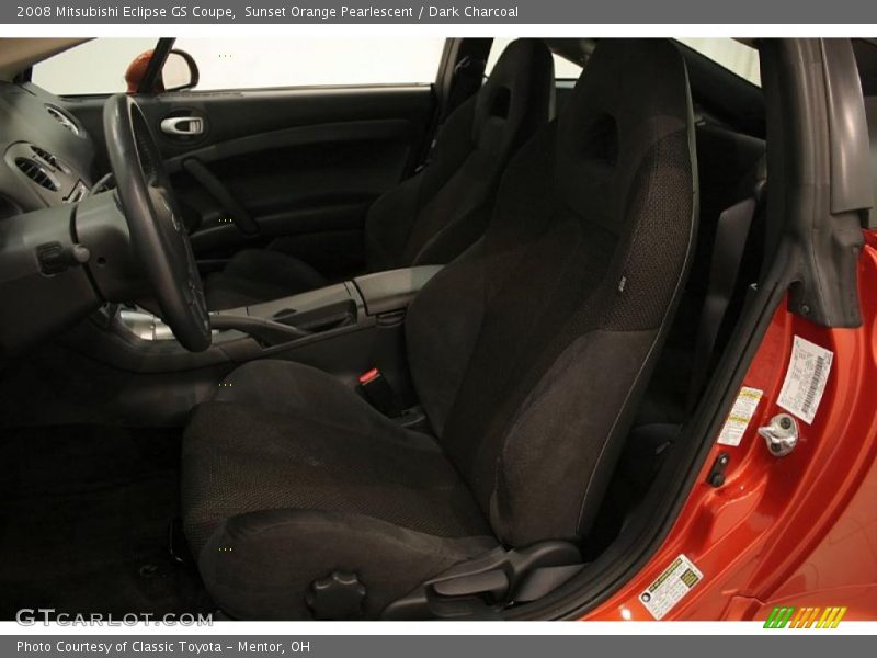 Sunset Orange Pearlescent / Dark Charcoal 2008 Mitsubishi Eclipse GS Coupe