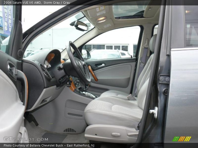 Storm Gray / Gray 2006 Saturn VUE V6 AWD