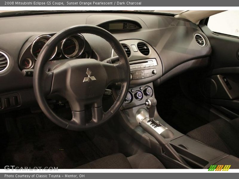 Sunset Orange Pearlescent / Dark Charcoal 2008 Mitsubishi Eclipse GS Coupe