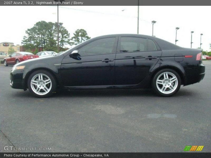 Nighthawk Black Pearl / Ebony 2007 Acura TL 3.2