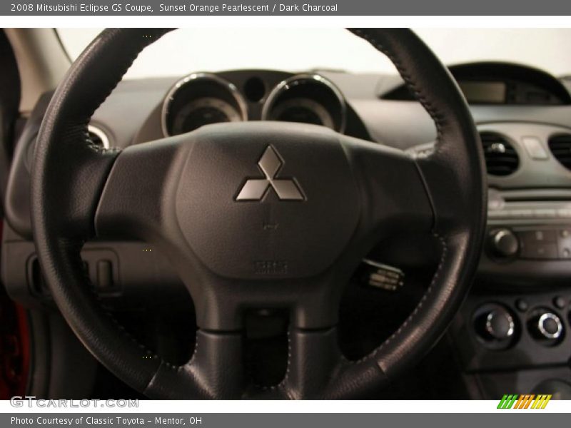 Sunset Orange Pearlescent / Dark Charcoal 2008 Mitsubishi Eclipse GS Coupe