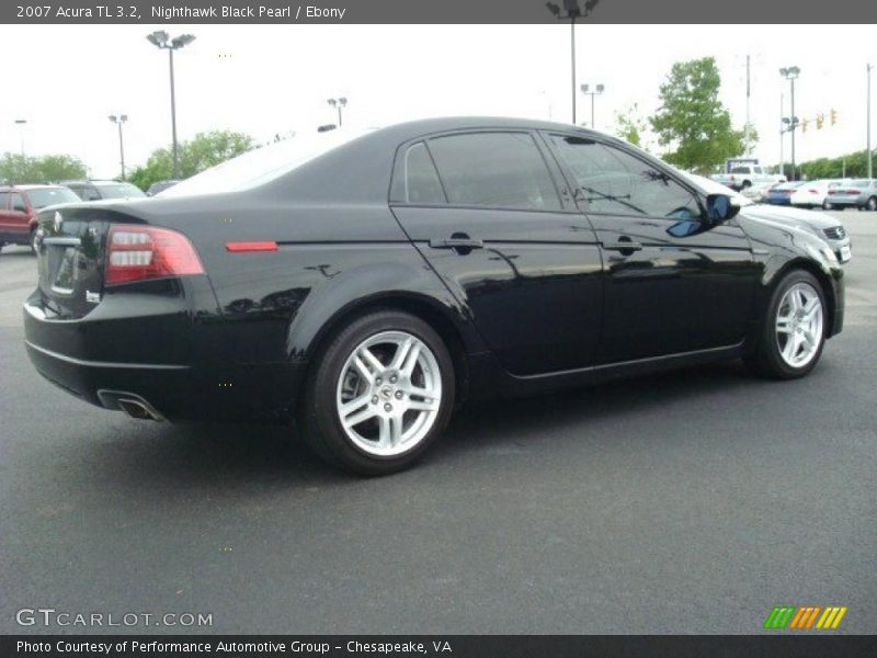 Nighthawk Black Pearl / Ebony 2007 Acura TL 3.2