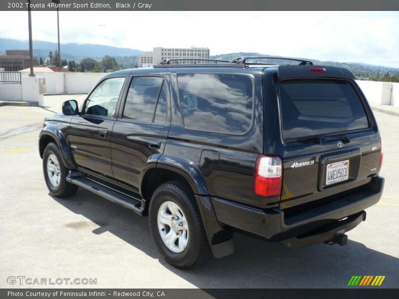 Black / Gray 2002 Toyota 4Runner Sport Edition