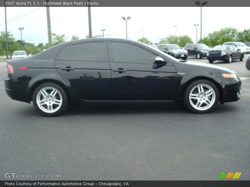 Nighthawk Black Pearl / Ebony 2007 Acura TL 3.2